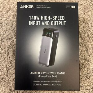 BRAND NEW Anker 737 Power Bank Series 7